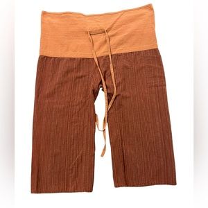 Thai Fisherman wrap pants capris unisex